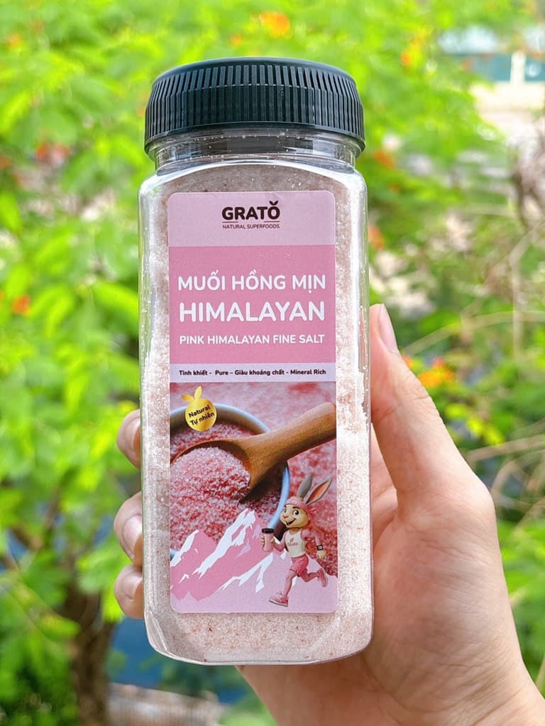 Muối Hồng Mịn Himalaya Grato