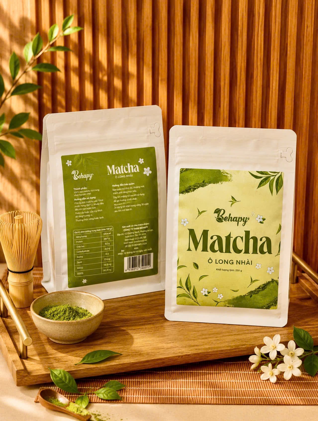 Matcha Oolong Nhài 250gr