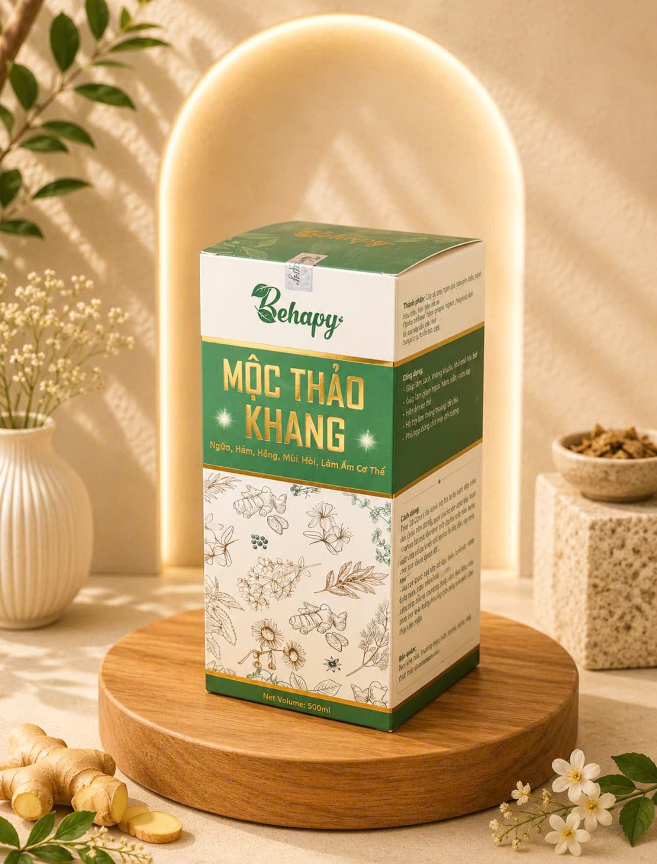 Mộc Thảo Khang Behapy - 500ml