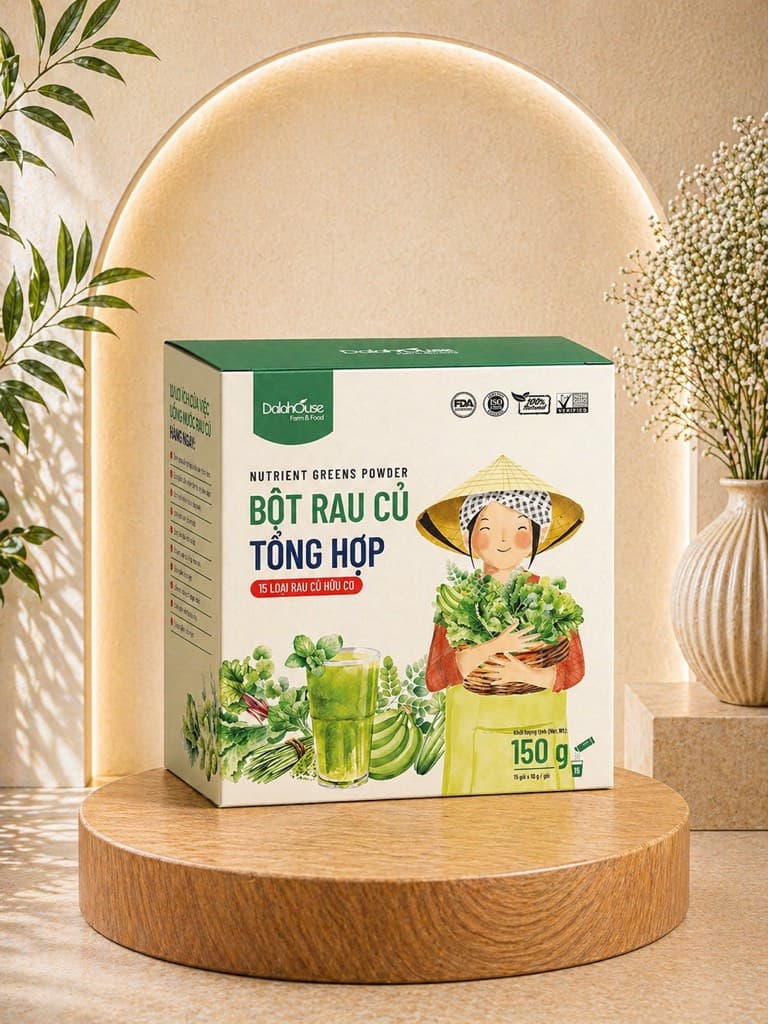 Bột Rau Củ Tổng Hợp Dalahouse