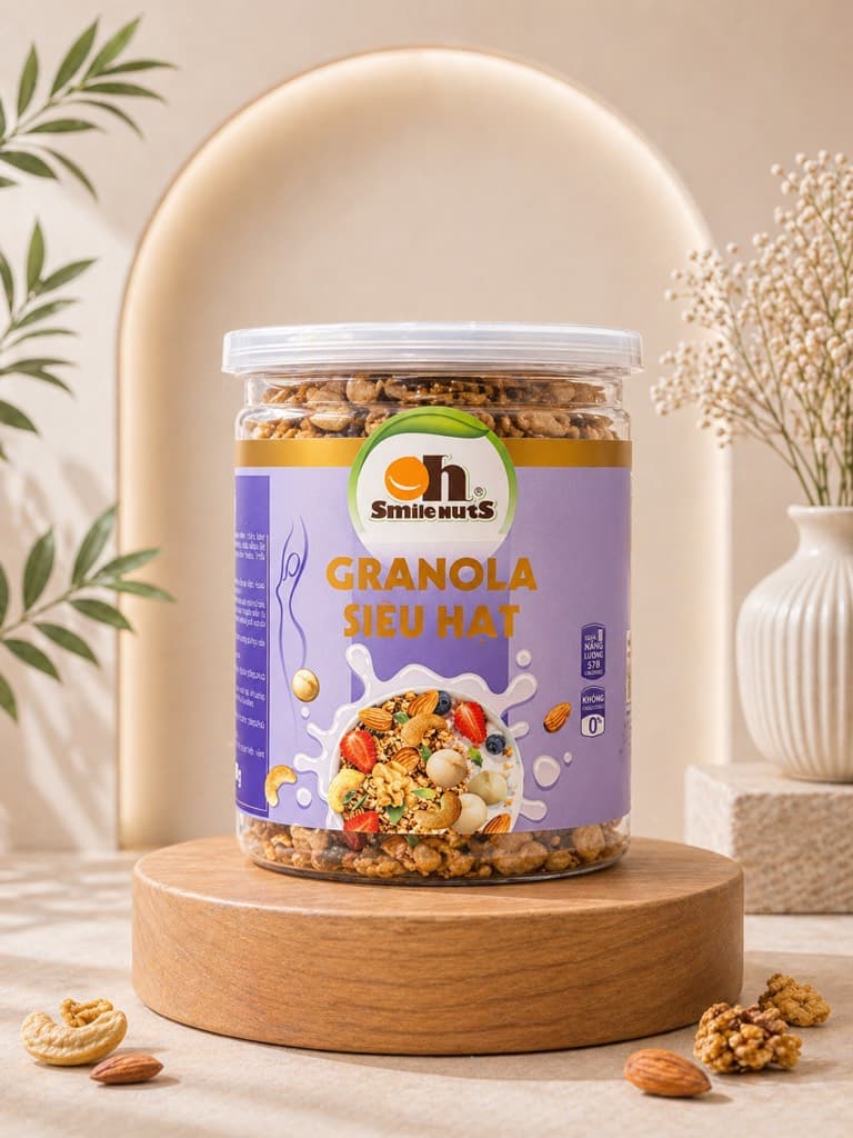 Granola Siêu Hạt 250g