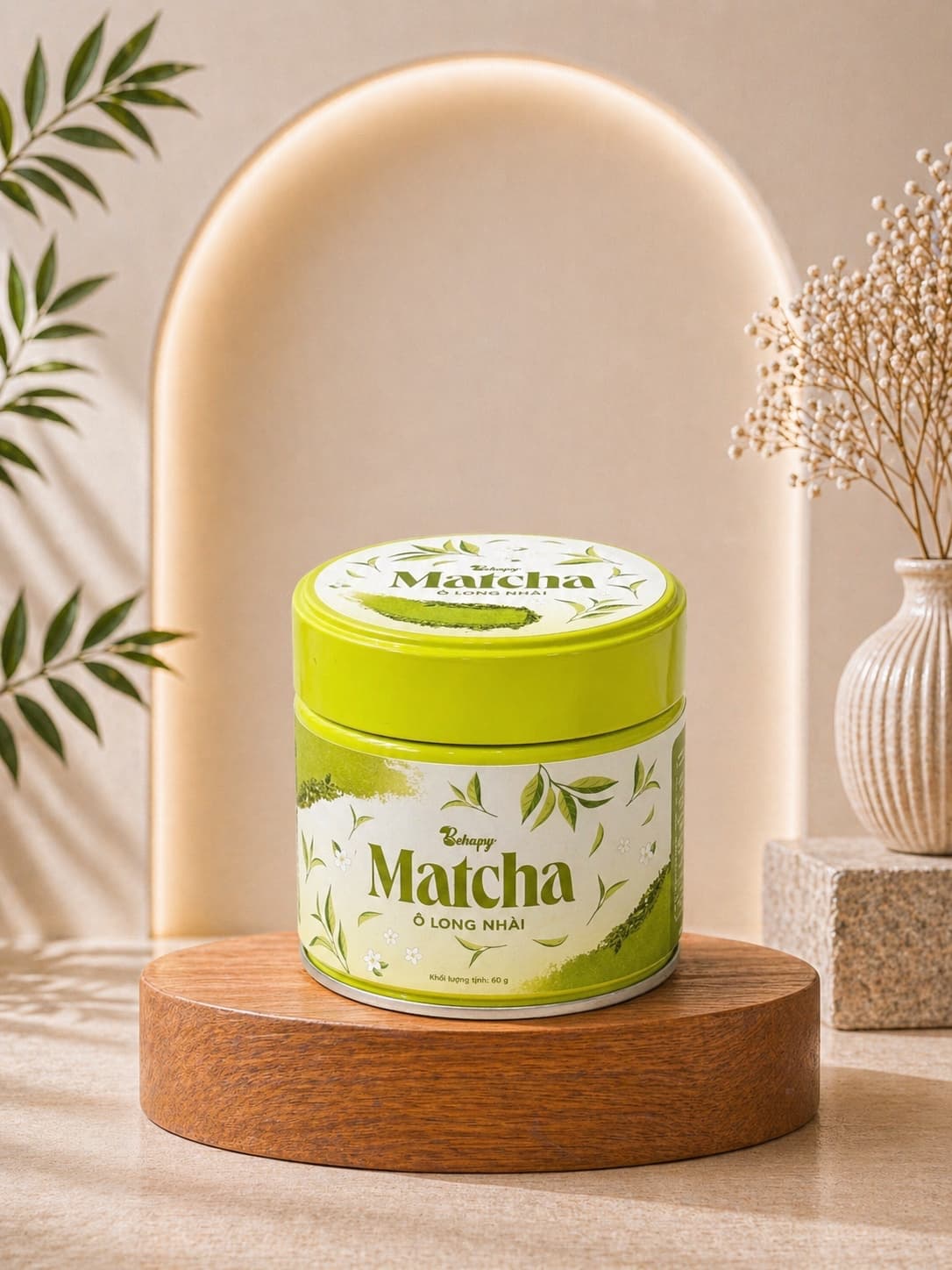 Matcha Oolong Nhài -60gr